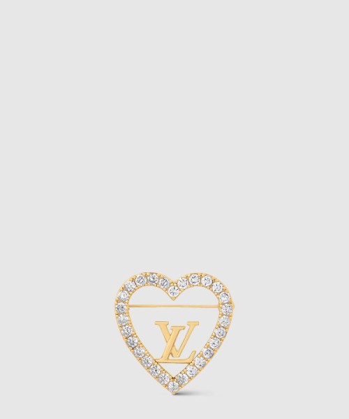 루이비통 마이 LV 러브 브로치 M02163