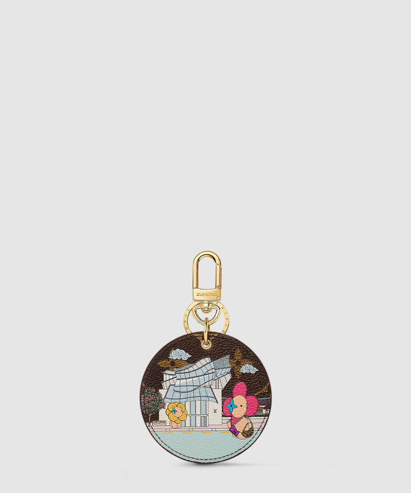 루이비통 일러스트 Xmas 뉴욕 키 홀더 M00874