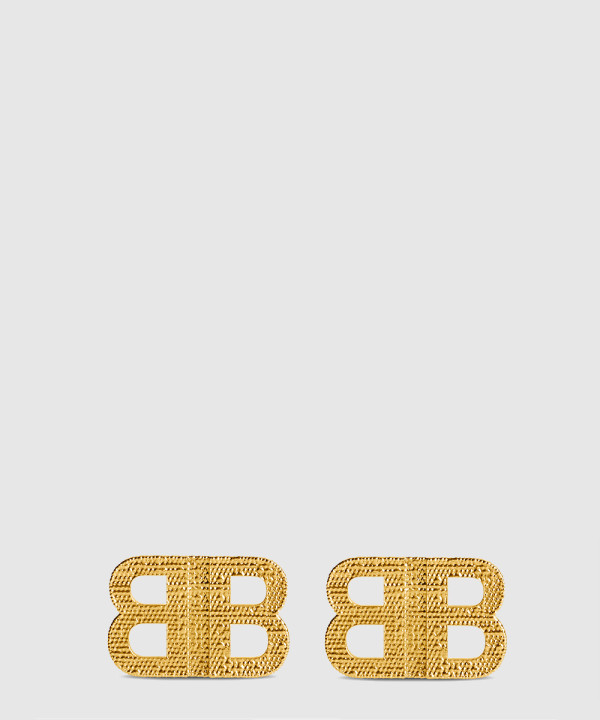 발렌시아가 BB 2.0 XS 텍스처드 귀걸이 782982