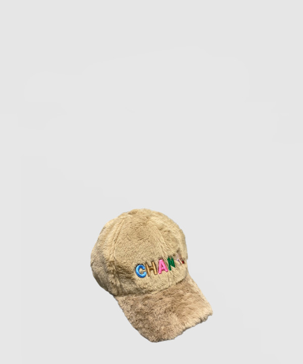 샤넬 램스울 베이스볼 캡 AA5612